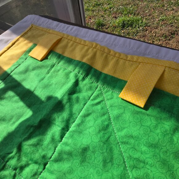 Handmade String Star Wall Quilt Small - Picture 9 of 10